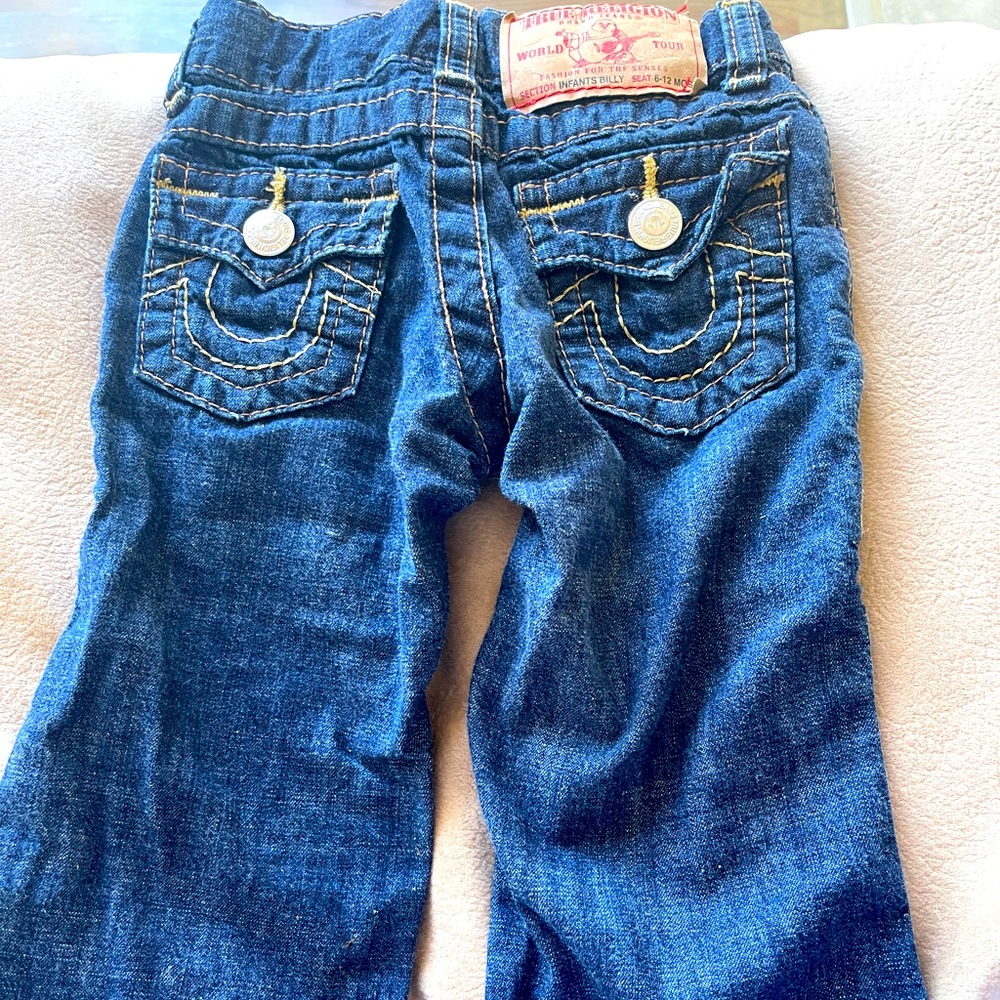 Infant True Religion Jeans (Only worn once)